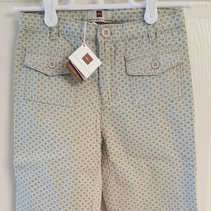 TEA COLLECTION CROP PANT *NWT* TODDLER 4T Gorgeous